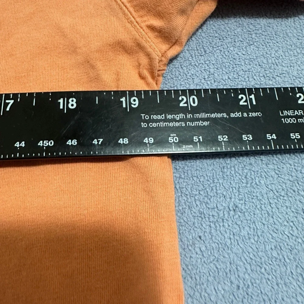 The Nike Tee Crew-Neck T-Shirt Short Sleeve Loose Fit Orange‎ Mens Size S